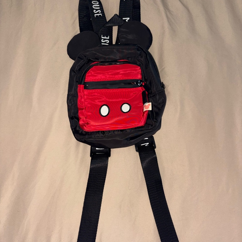 Zara Black Disney Backpack